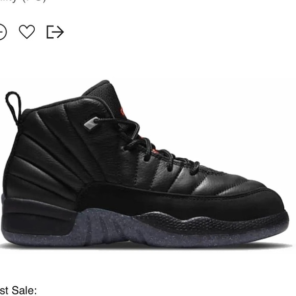 Nike Other - Nike Jordan 12 Retro
Utility Sneakers Kids Size 1Y
